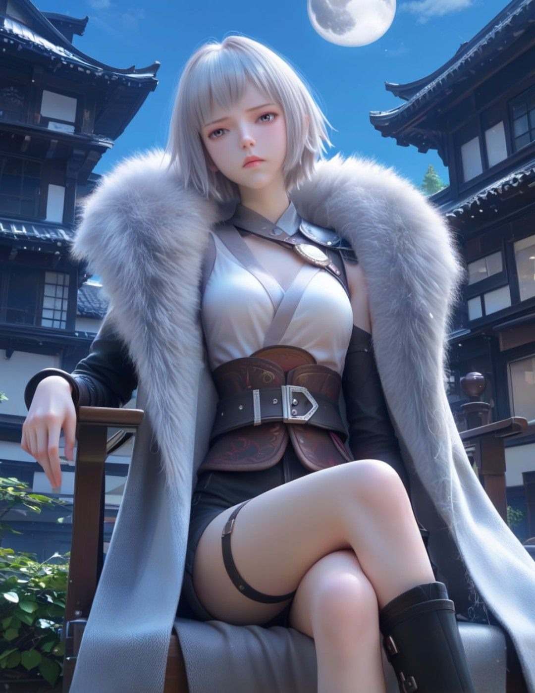 白月魁高清图片 灵笼角色壁纸 手机壁纸