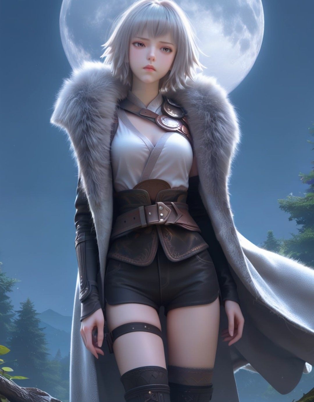 白月魁高清图片 灵笼角色壁纸 手机壁纸