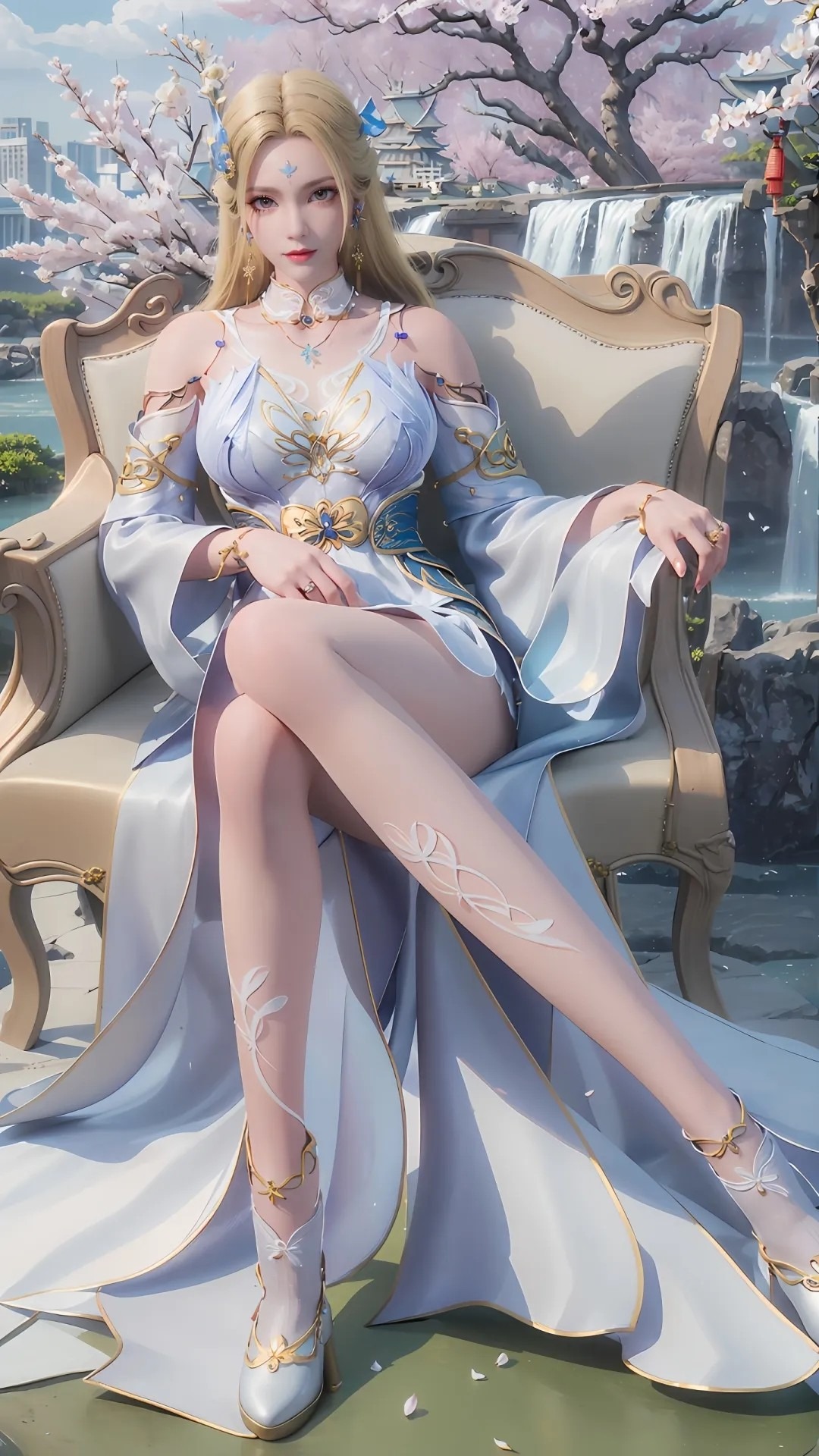 雪言高清图片 独步逍遥角色壁纸 手机壁纸