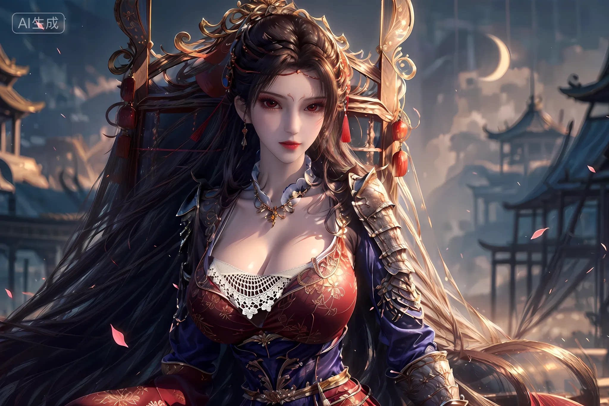 女帝高清图片 画江湖之不良人角色壁纸 手机壁纸