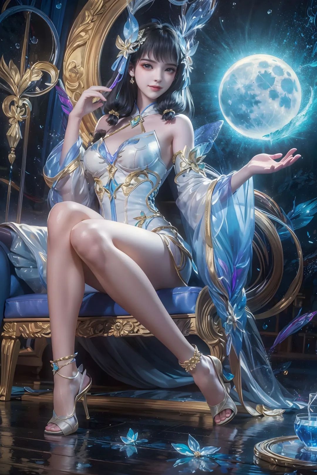 云落高清图片 百炼成神角色壁纸 手机壁纸