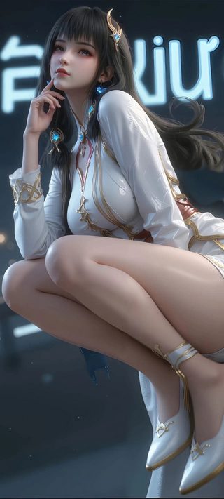 云落高清图片_百炼成神角色壁纸_手机壁纸4K无水印下载