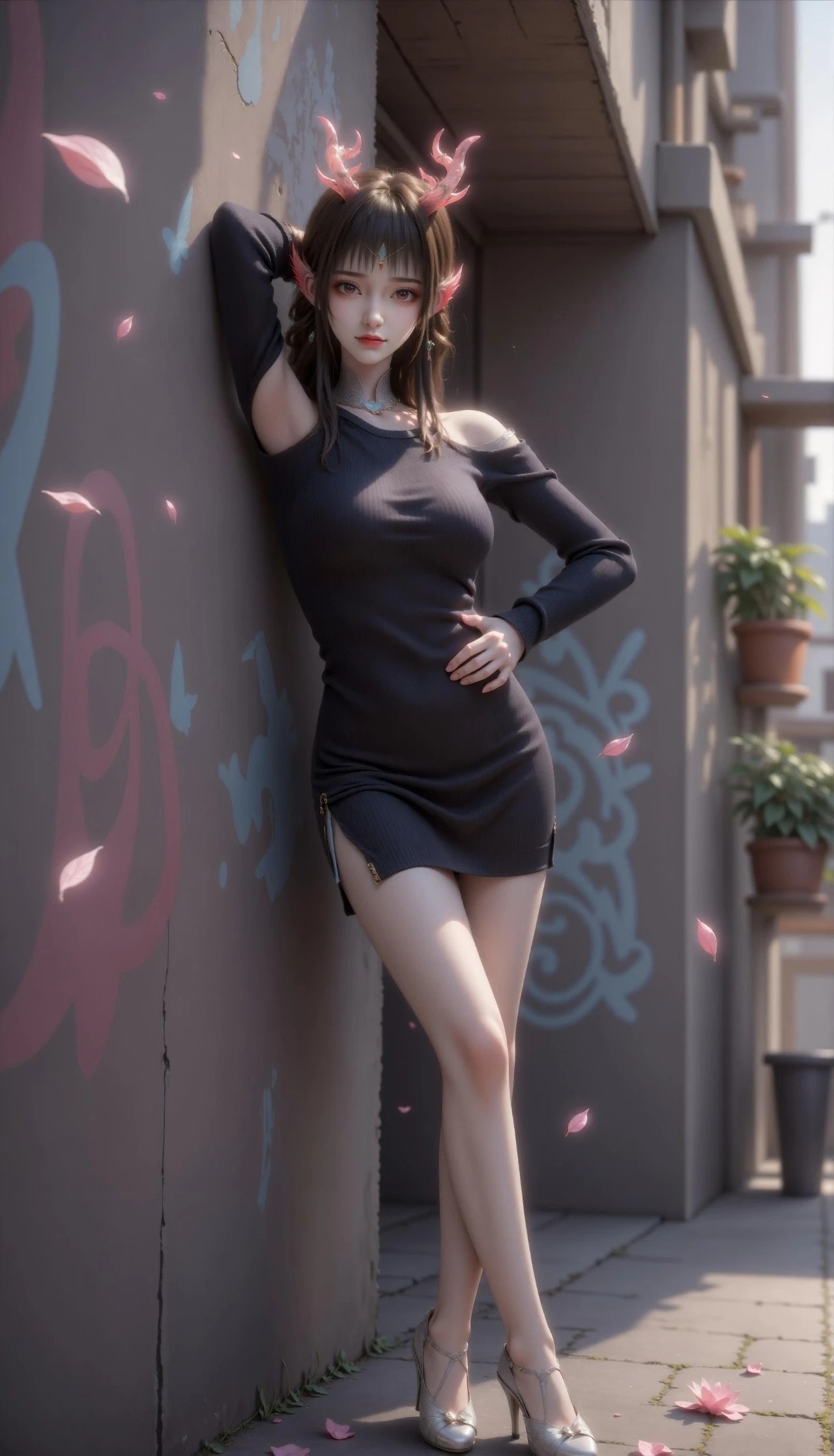 云落高清图片 百炼成神角色壁纸 手机壁纸