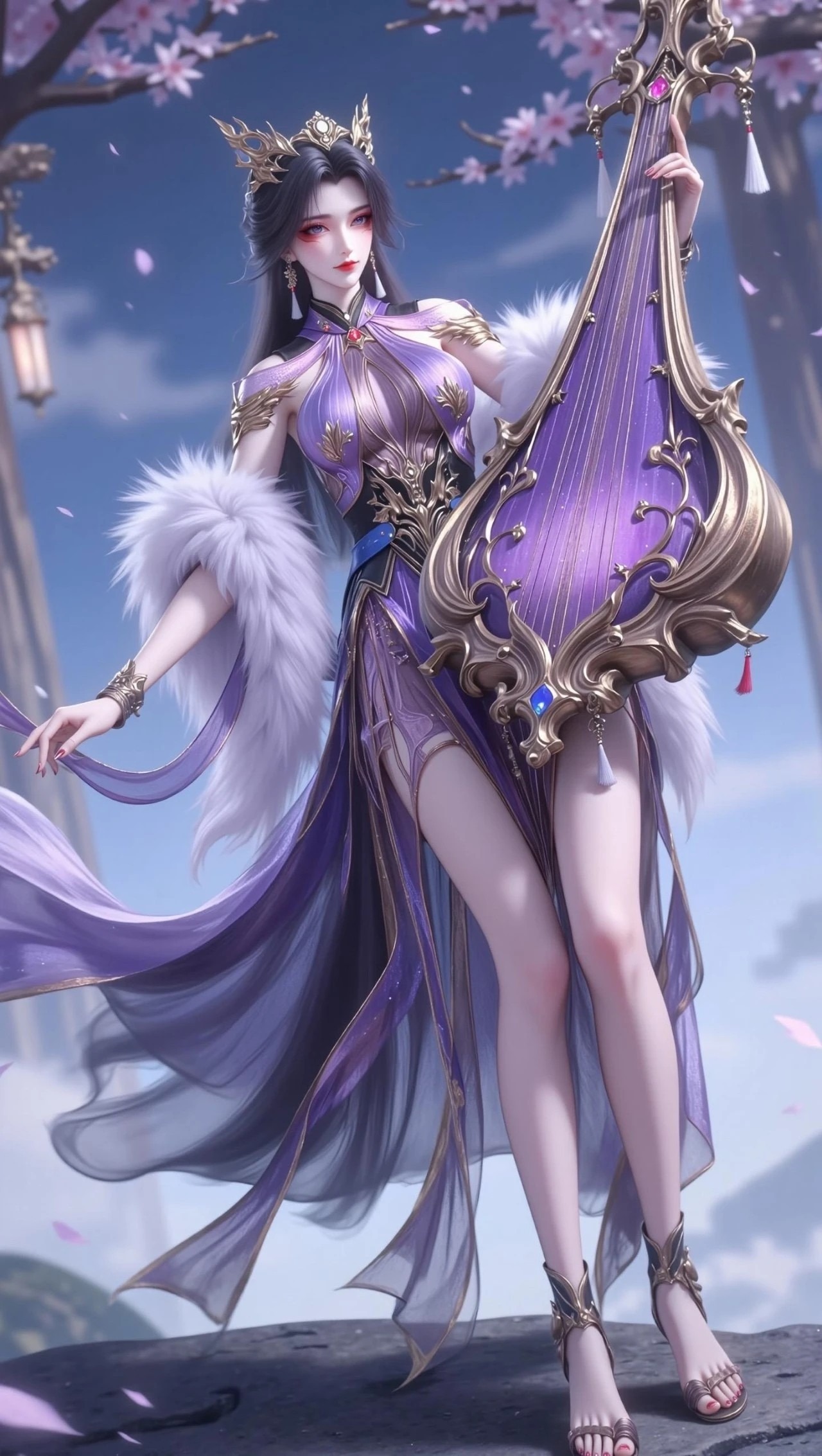 司妙玲高清图片 百炼成神角色壁纸 手机壁纸