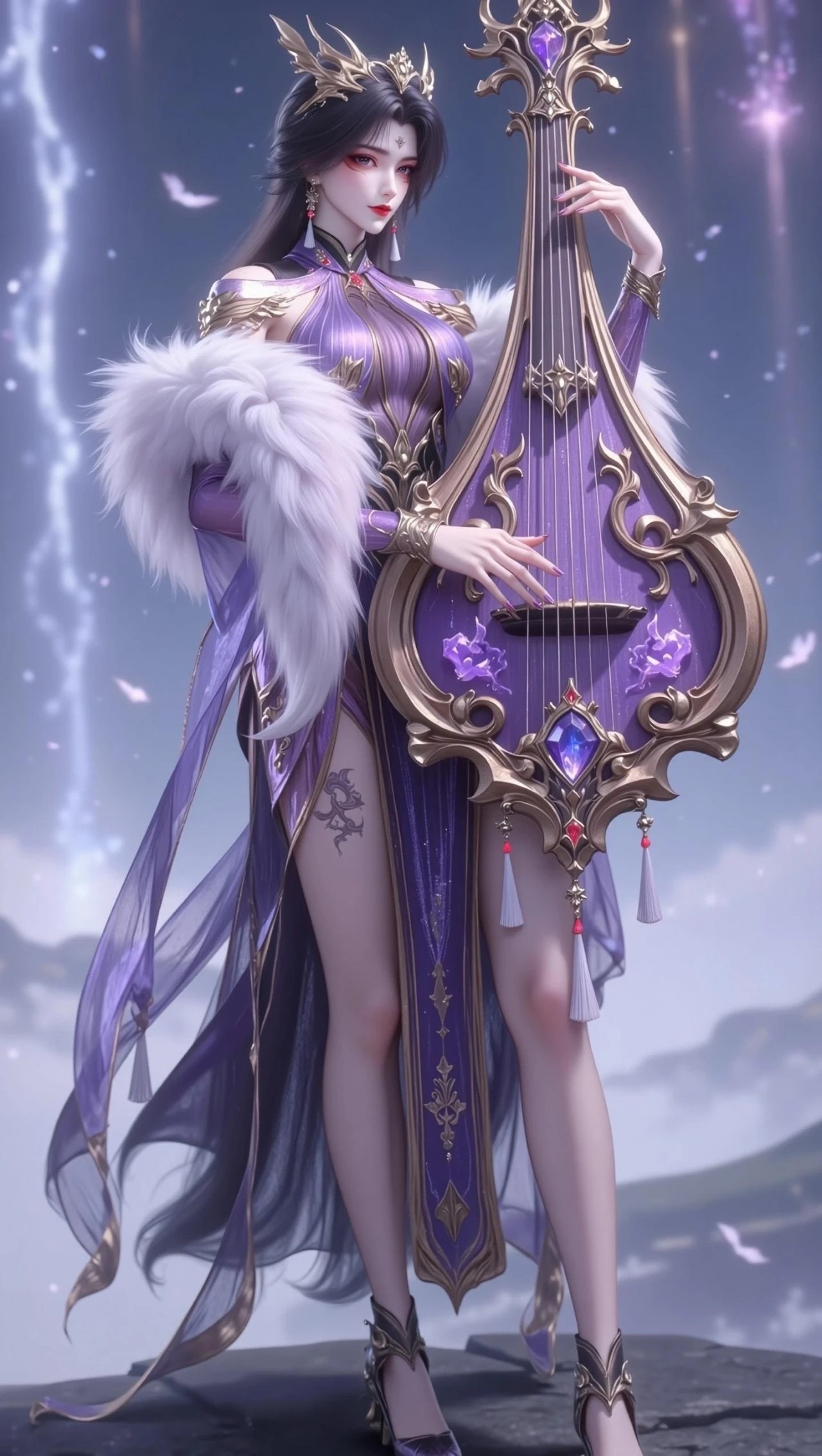 司妙玲高清图片 百炼成神角色壁纸 手机壁纸