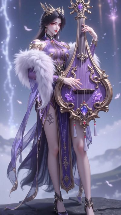 司妙玲高清图片_百炼成神角色壁纸_手机壁纸4K无水印下载