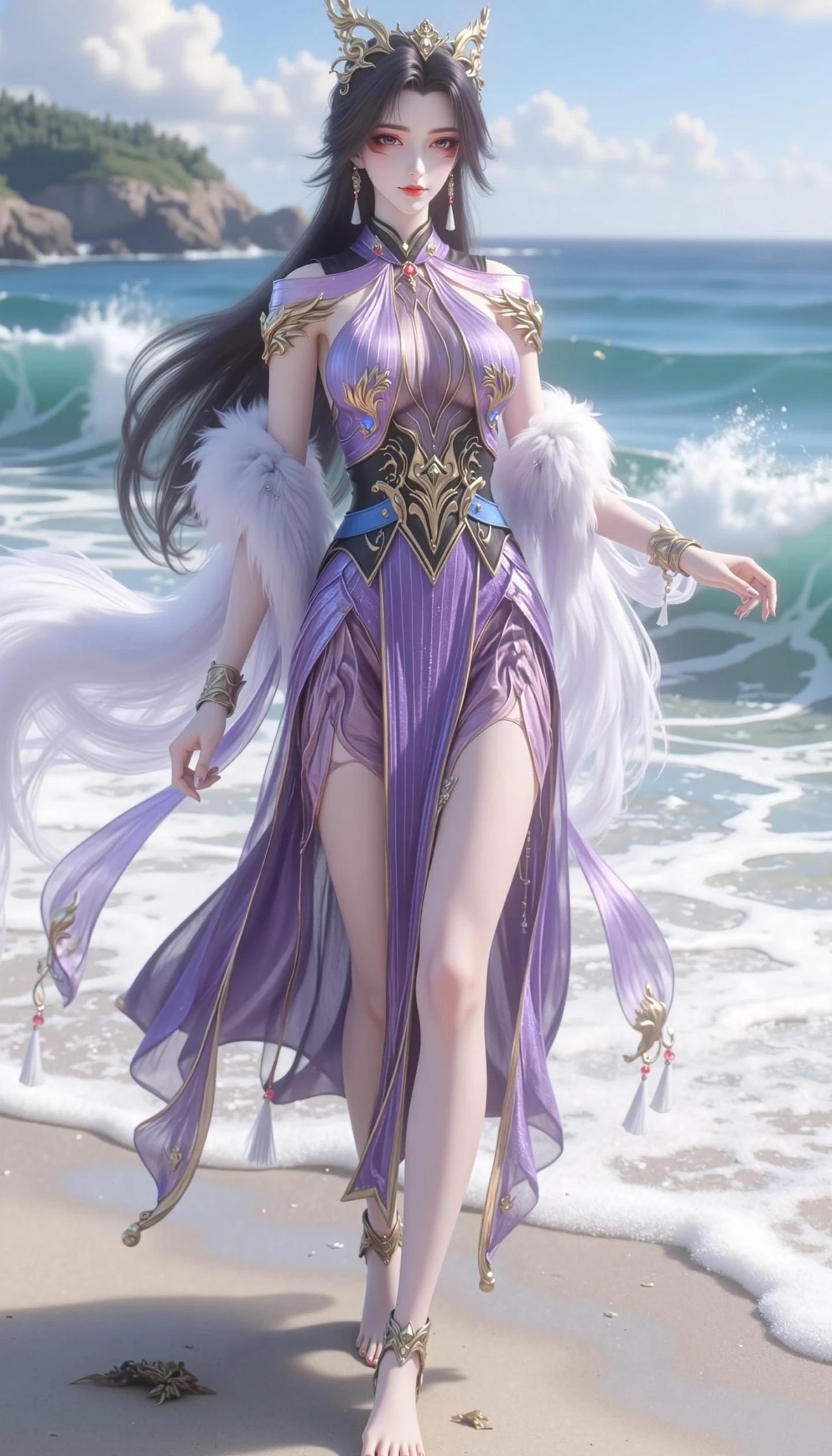 司妙玲高清图片 百炼成神角色壁纸 手机壁纸