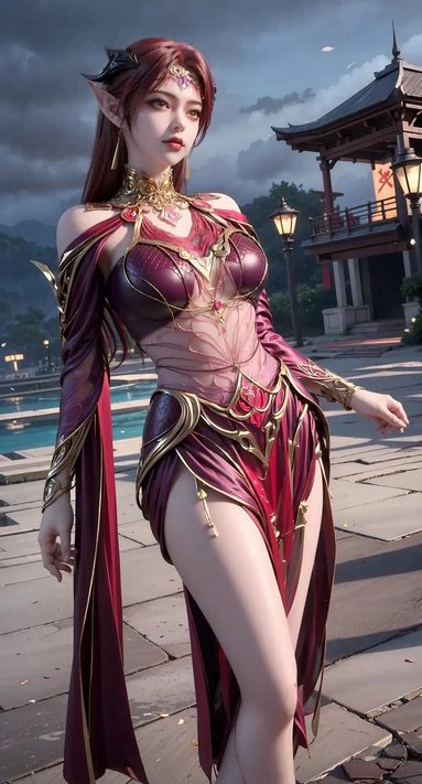 妖月高清图片_百炼成神角色壁纸_手机壁纸4K无水印下载