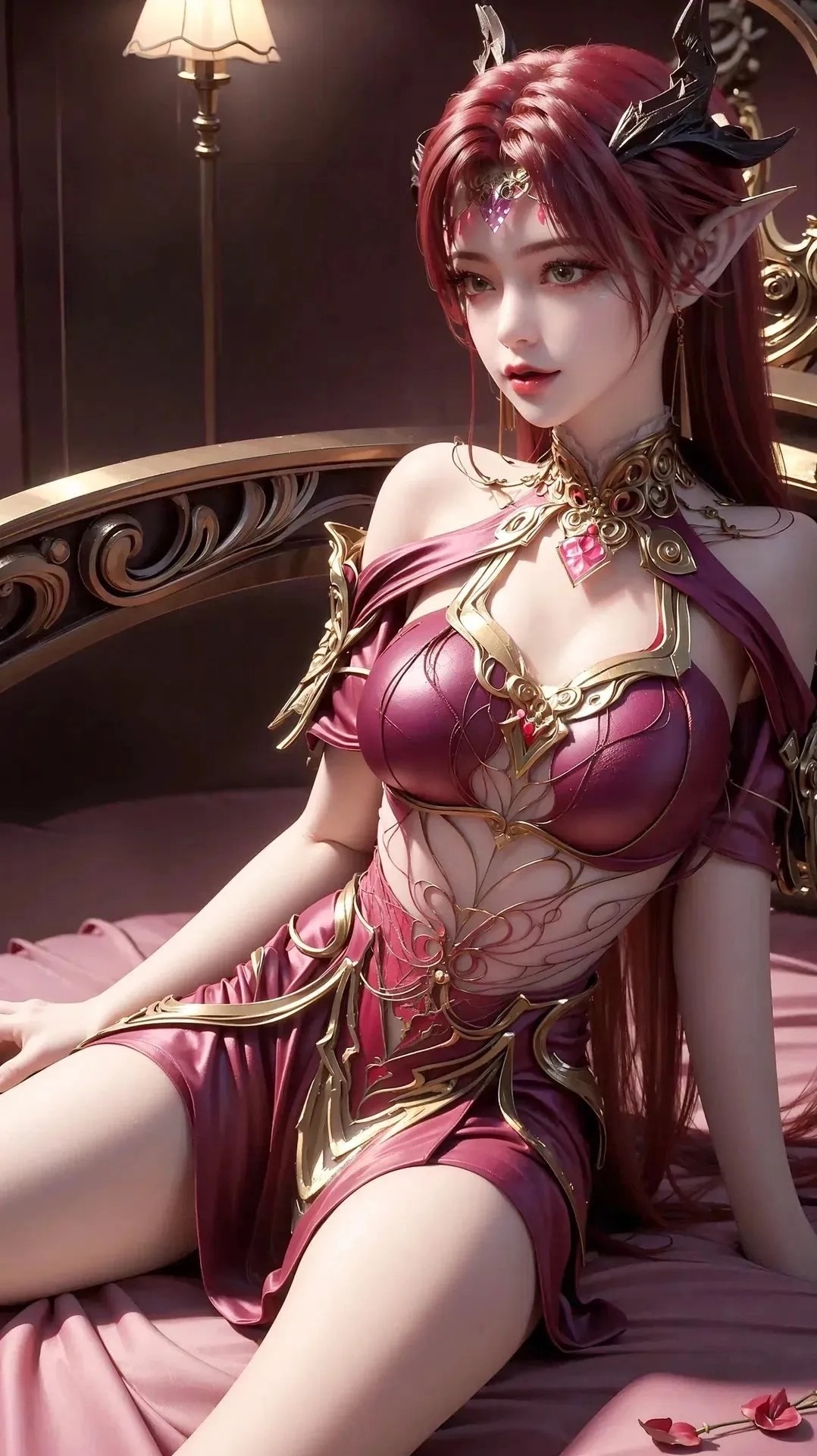 妖月高清图片 百炼成神角色壁纸 手机壁纸