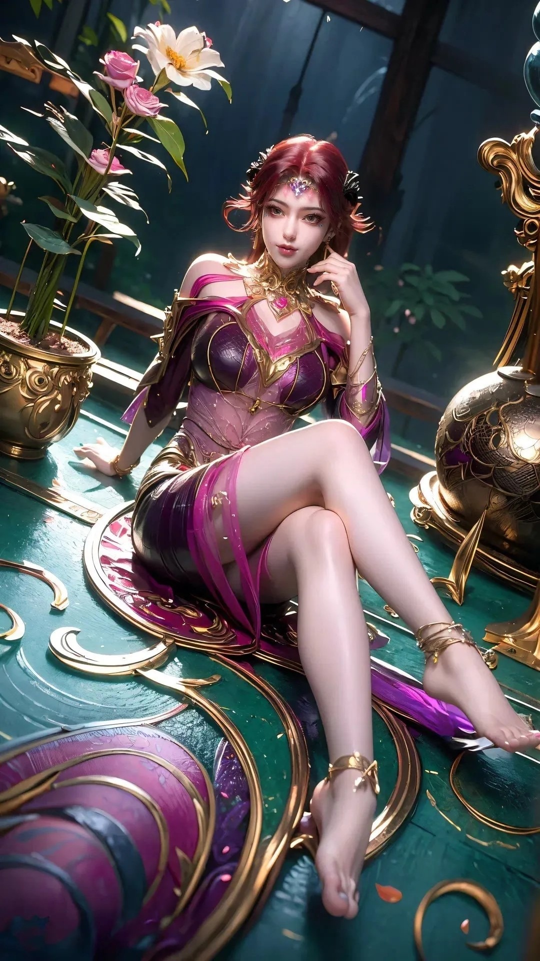 妖月高清图片 百炼成神角色壁纸 手机壁纸