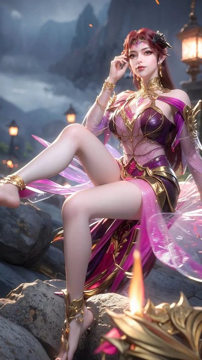 妖月高清图片_百炼成神角色壁纸_手机壁纸4K无水印下载