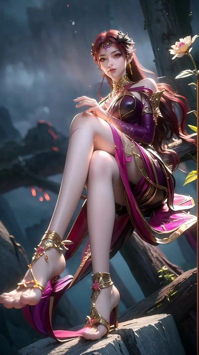 妖月高清图片_百炼成神角色壁纸_手机壁纸4K无水印下载