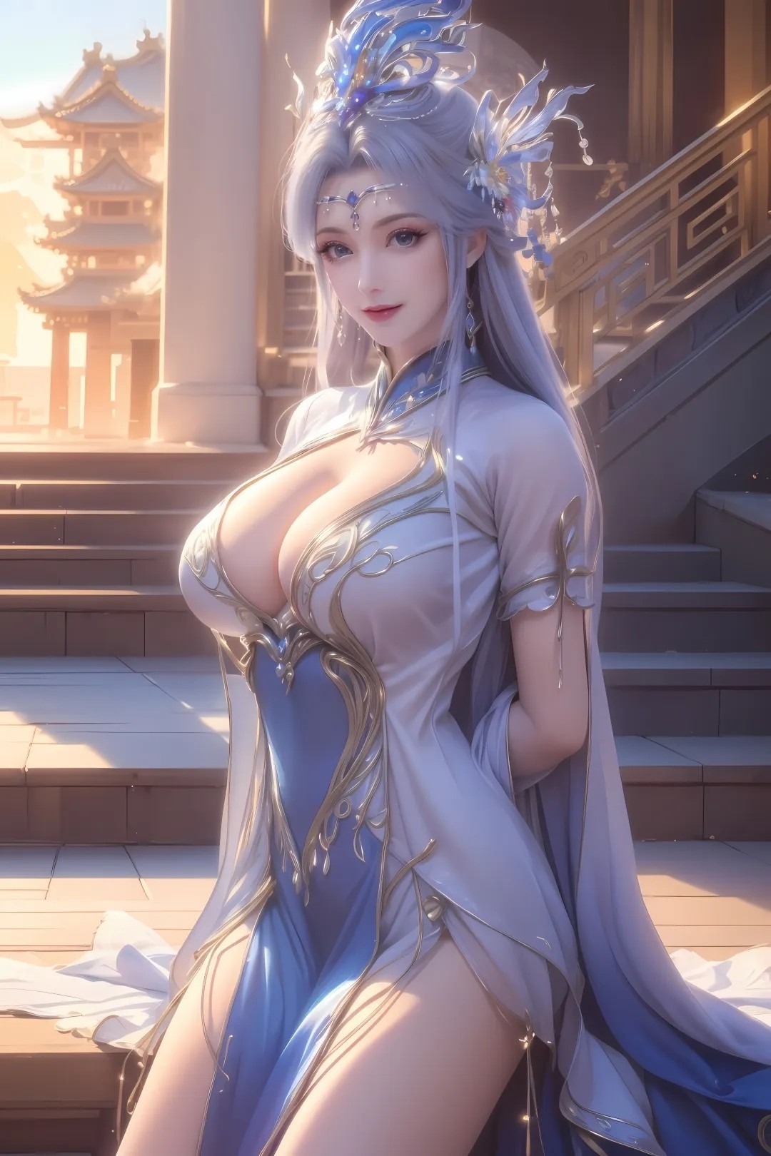 宁雨蝶高清图片 百炼成神角色壁纸 手机壁纸