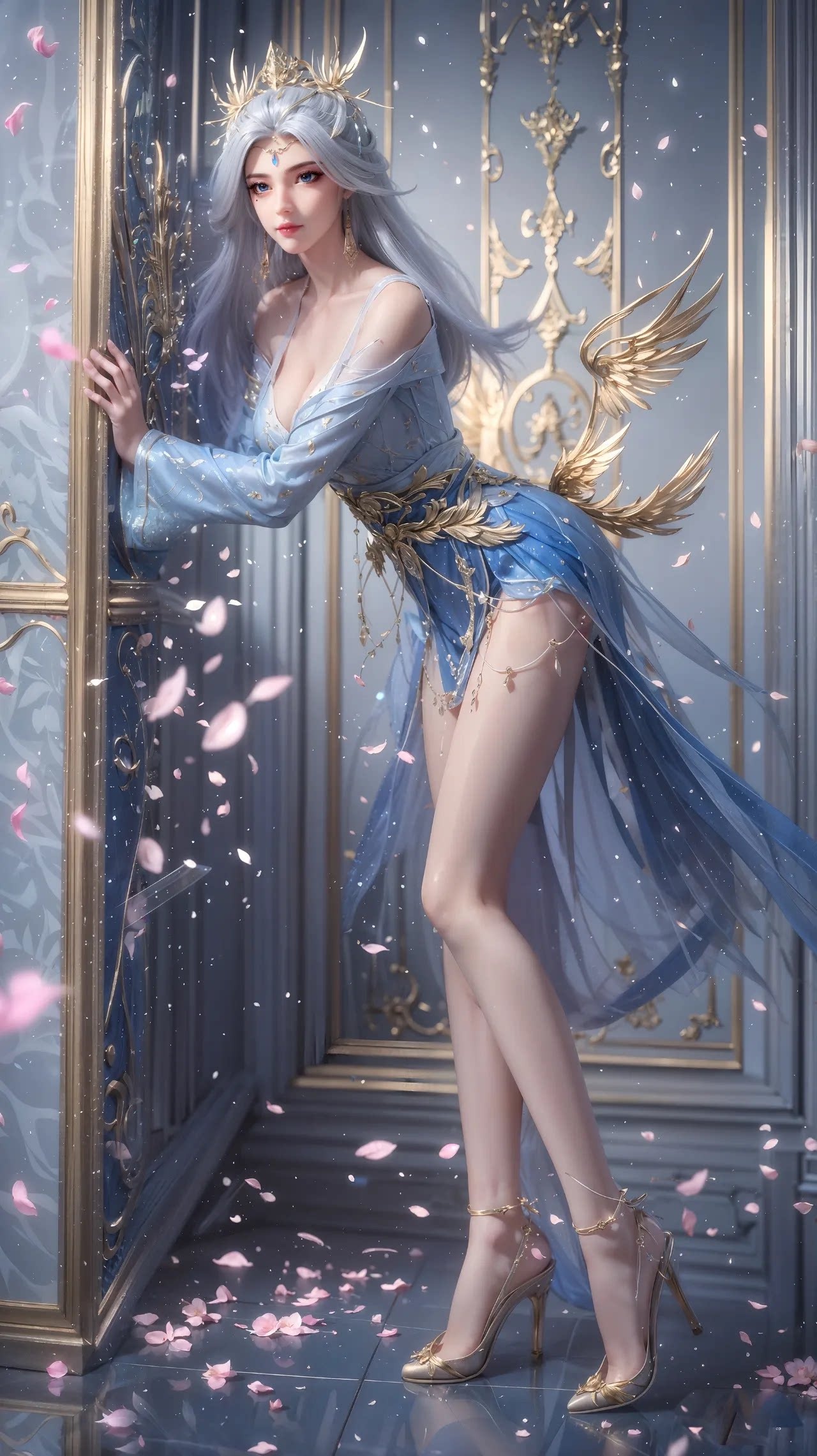 宁雨蝶高清图片 百炼成神角色壁纸 手机壁纸