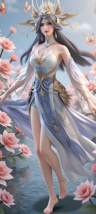 宁雨蝶高清图片_百炼成神角色壁纸_手机壁纸4K无水印下载