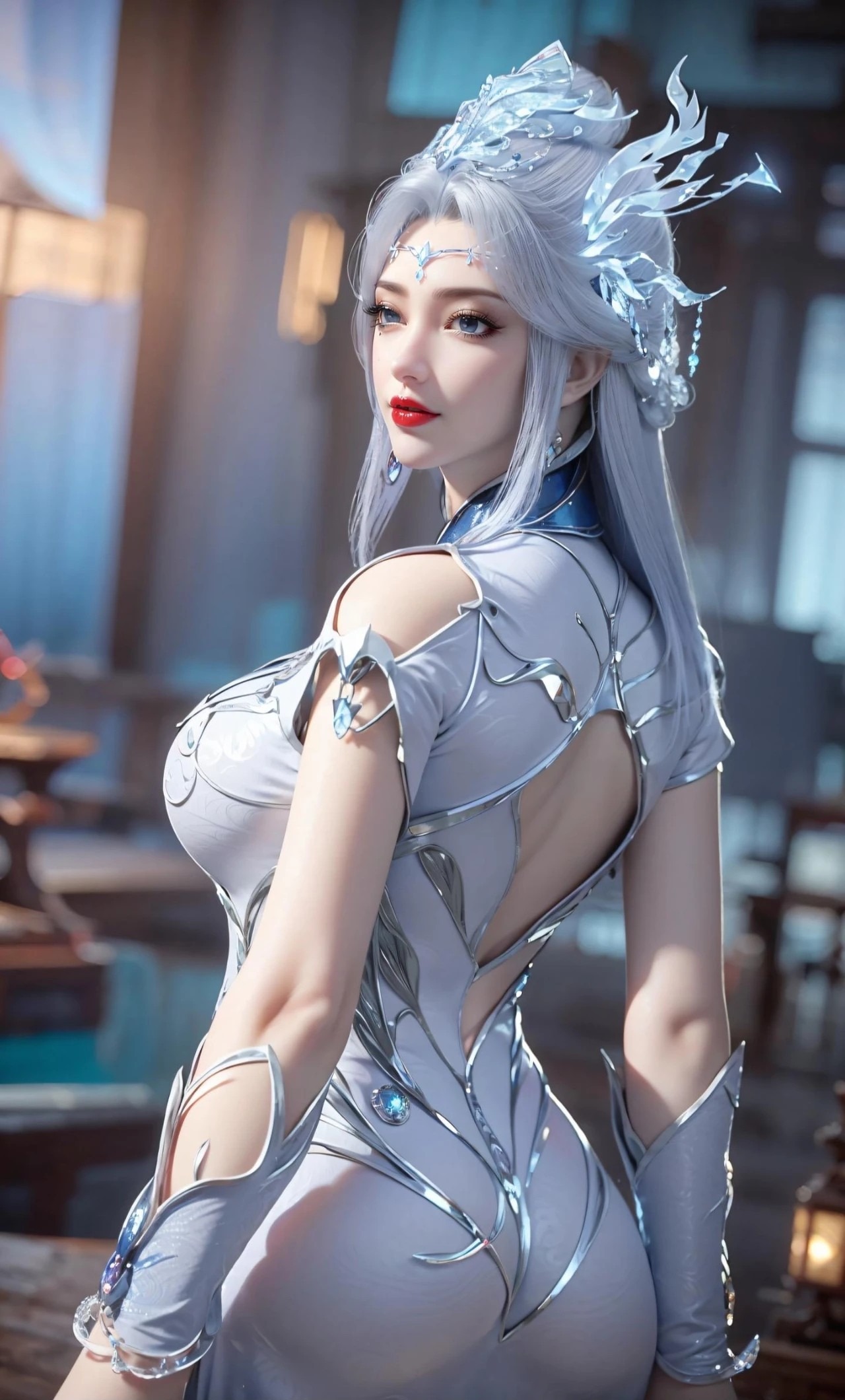 宁雨蝶高清图片 百炼成神角色壁纸 手机壁纸