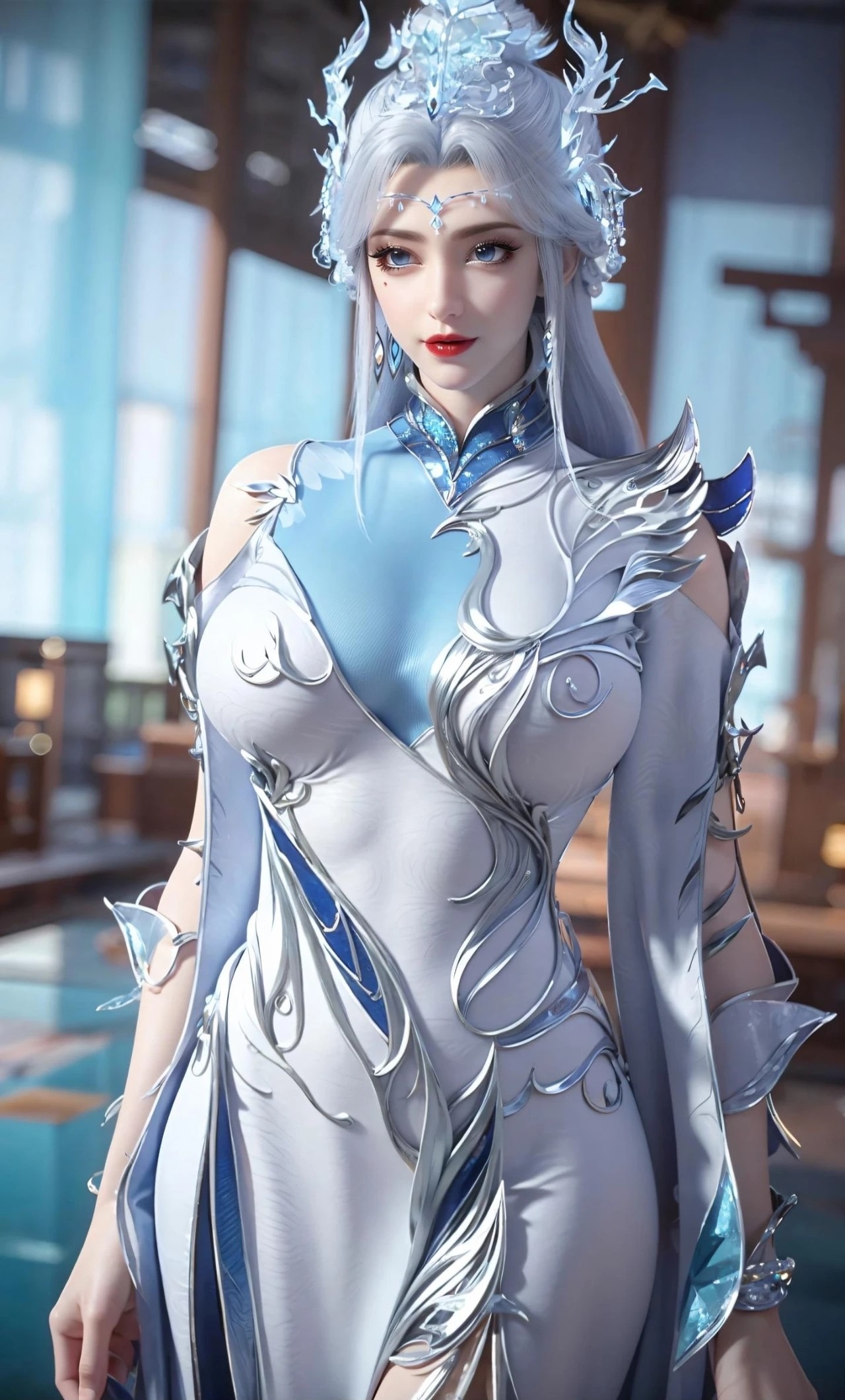 宁雨蝶高清图片 百炼成神角色壁纸 手机壁纸