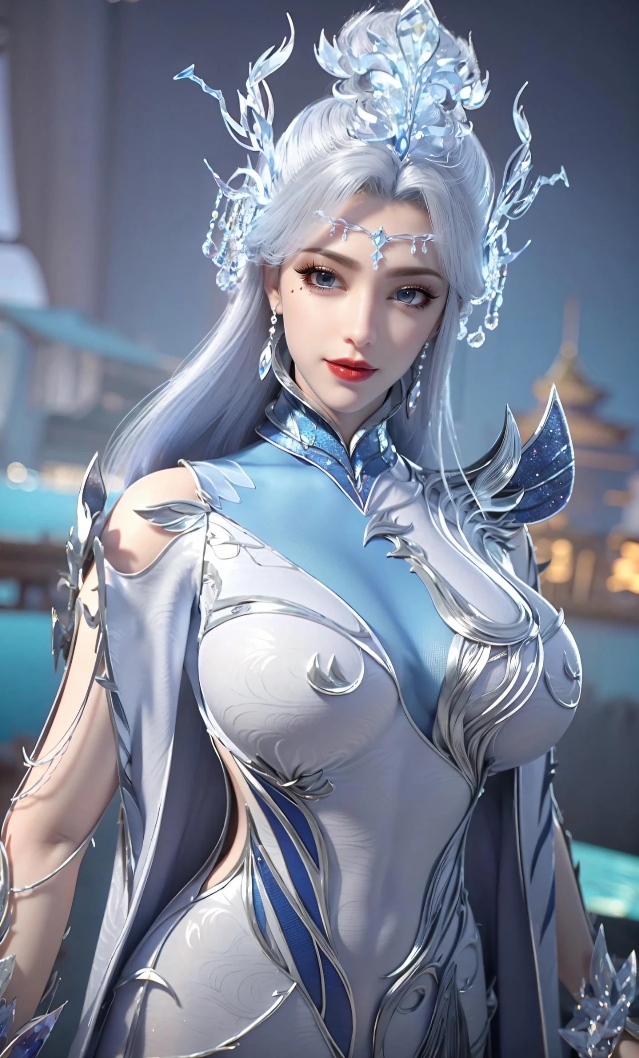 宁雨蝶高清图片 百炼成神角色壁纸 手机壁纸