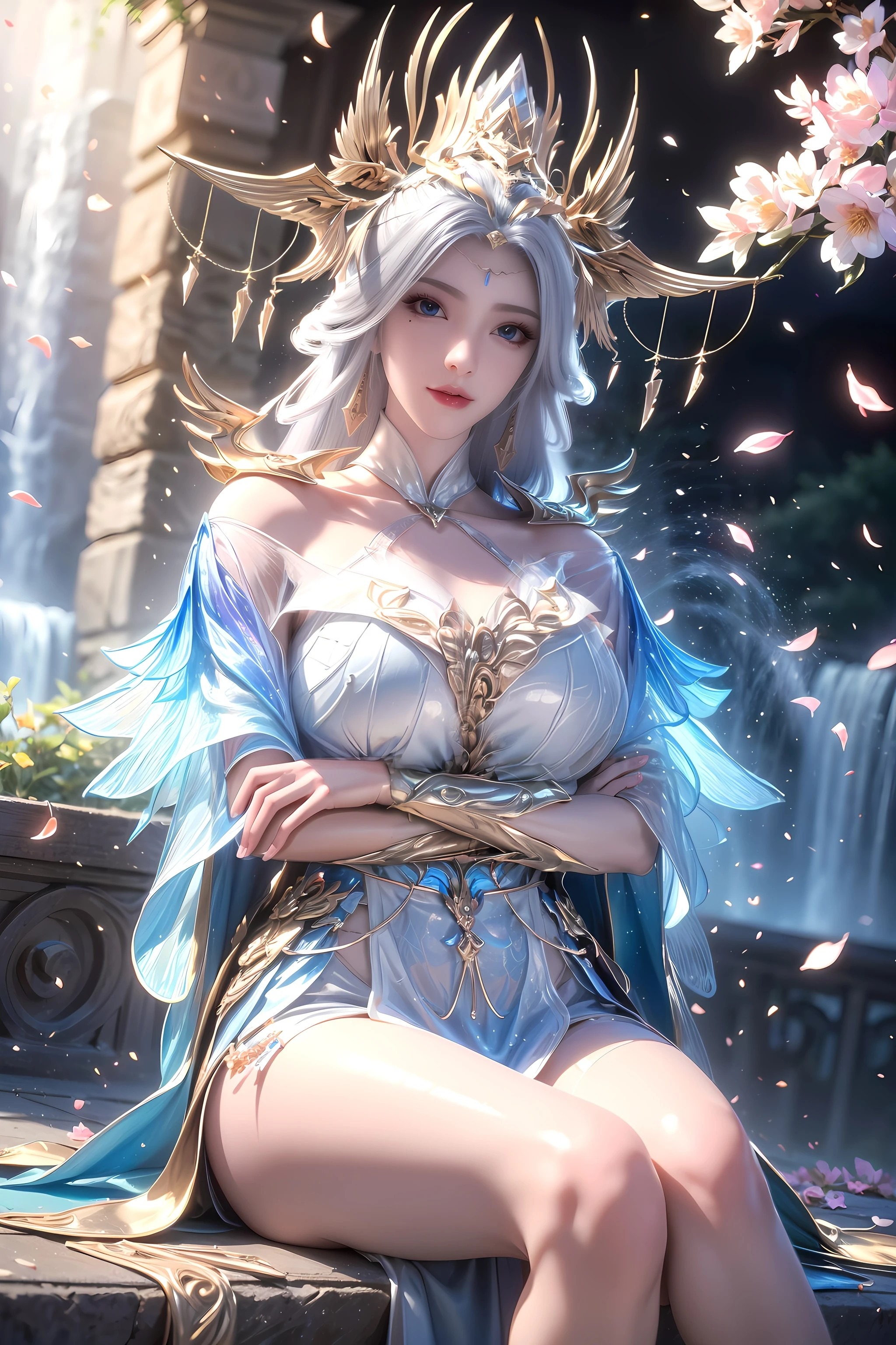 宁雨蝶高清图片 百炼成神角色壁纸 手机壁纸