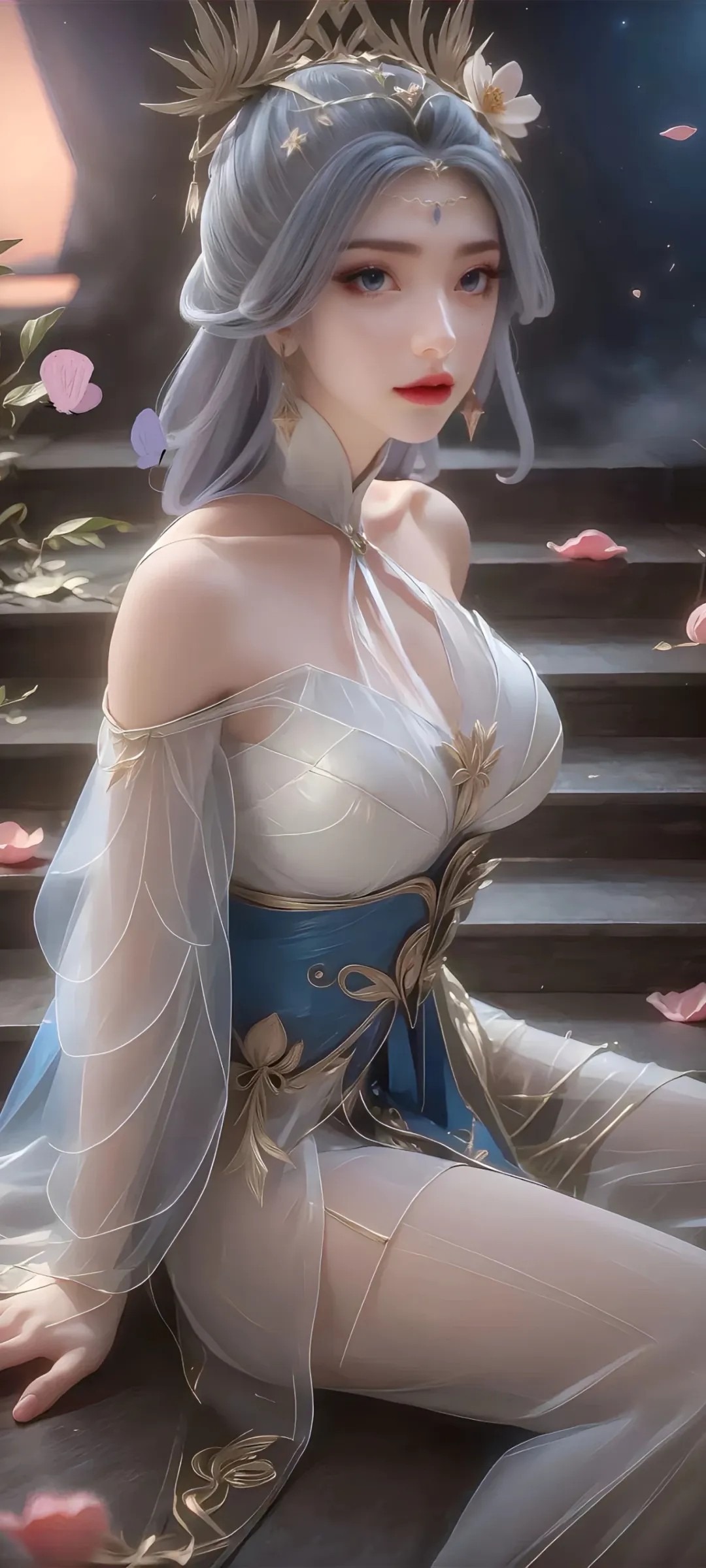 宁雨蝶高清图片 百炼成神角色壁纸 手机壁纸