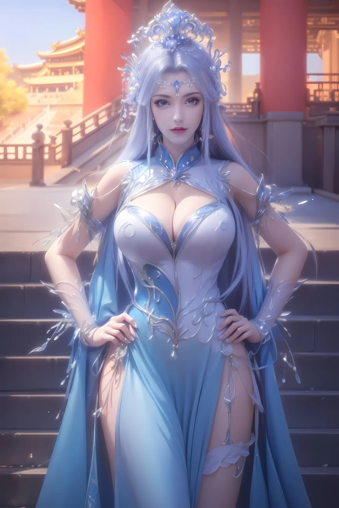 宁雨蝶高清图片 百炼成神角色壁纸 手机壁纸