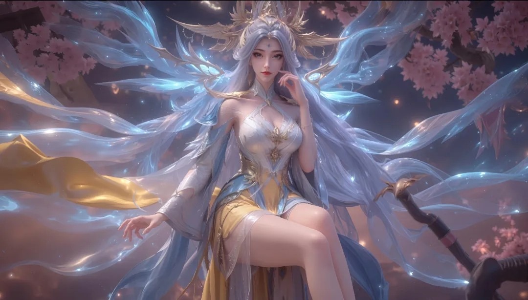 宁雨蝶高清图片 百炼成神角色壁纸 手机壁纸