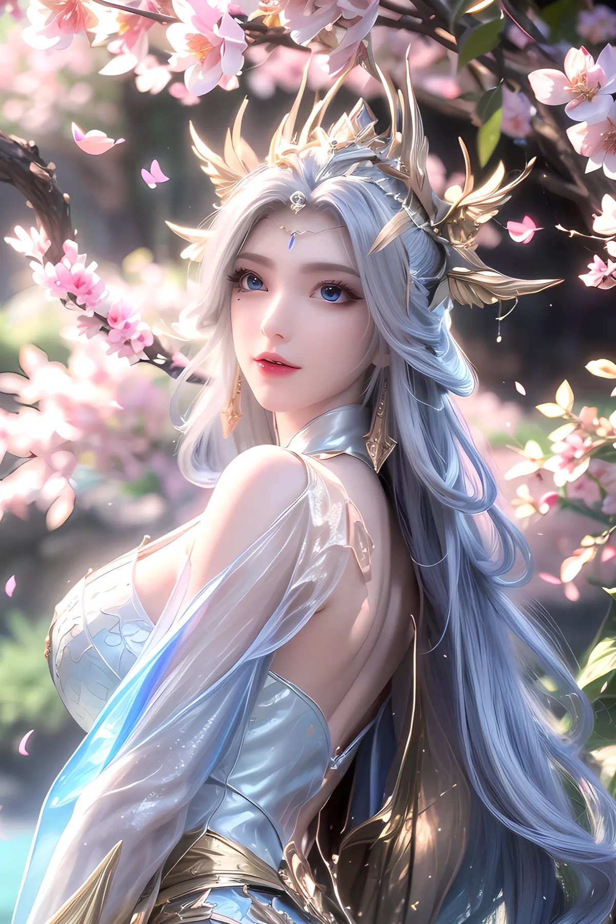 宁雨蝶高清图片 百炼成神角色壁纸 手机壁纸