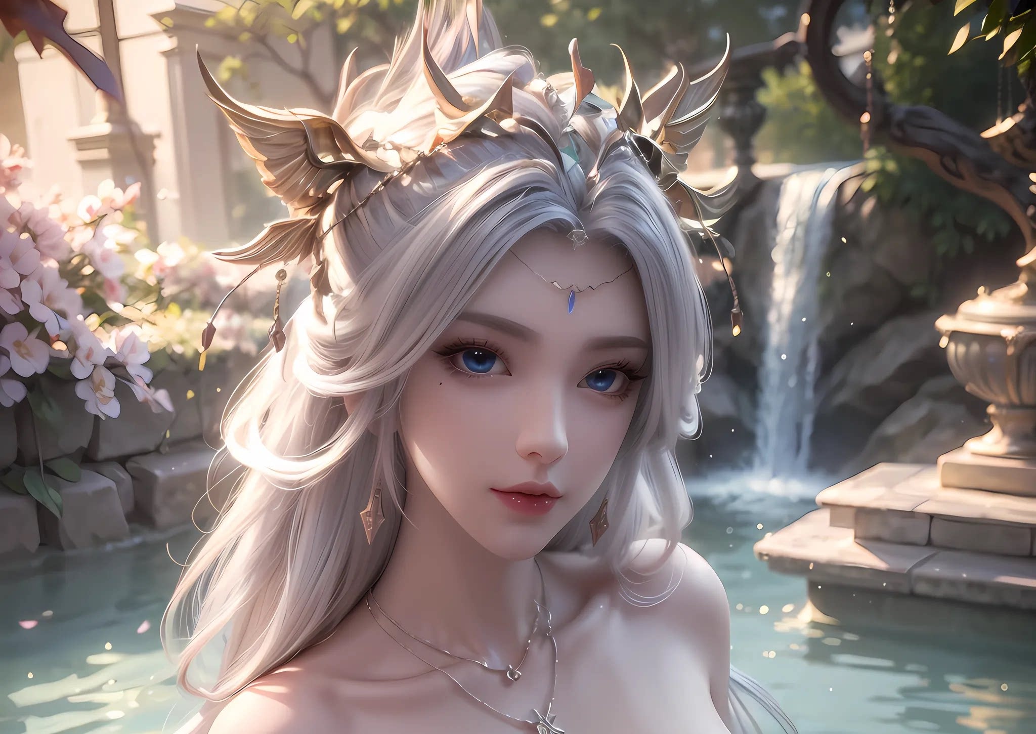 宁雨蝶高清图片 百炼成神角色壁纸 手机壁纸