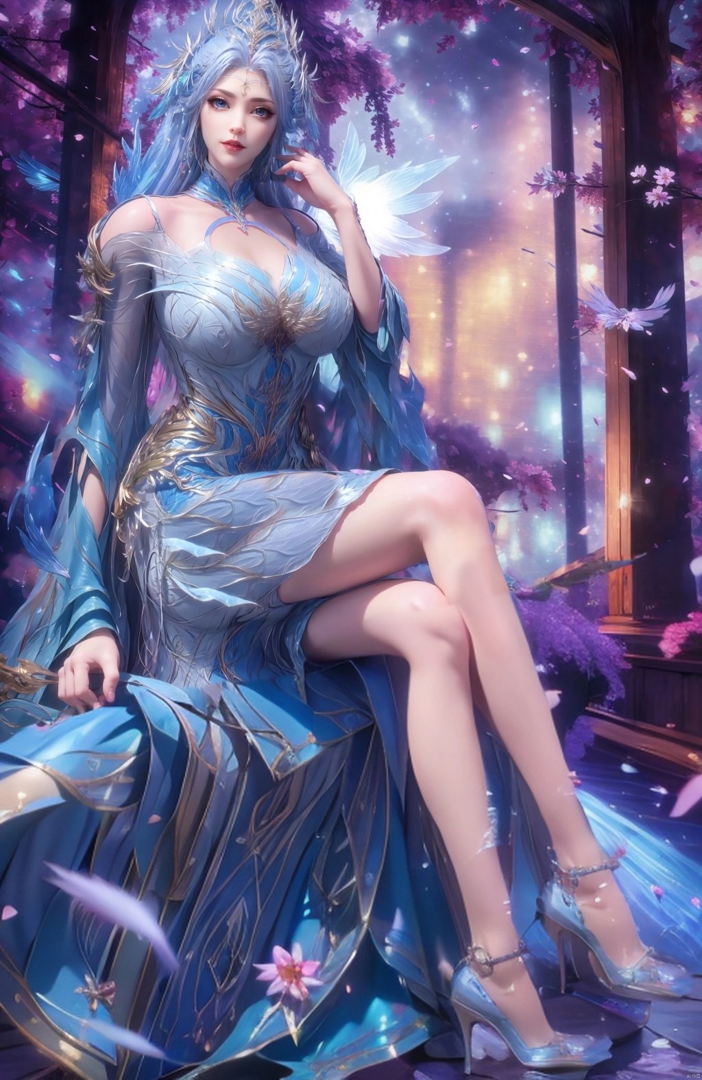 宁雨蝶高清图片 百炼成神角色壁纸 手机壁纸