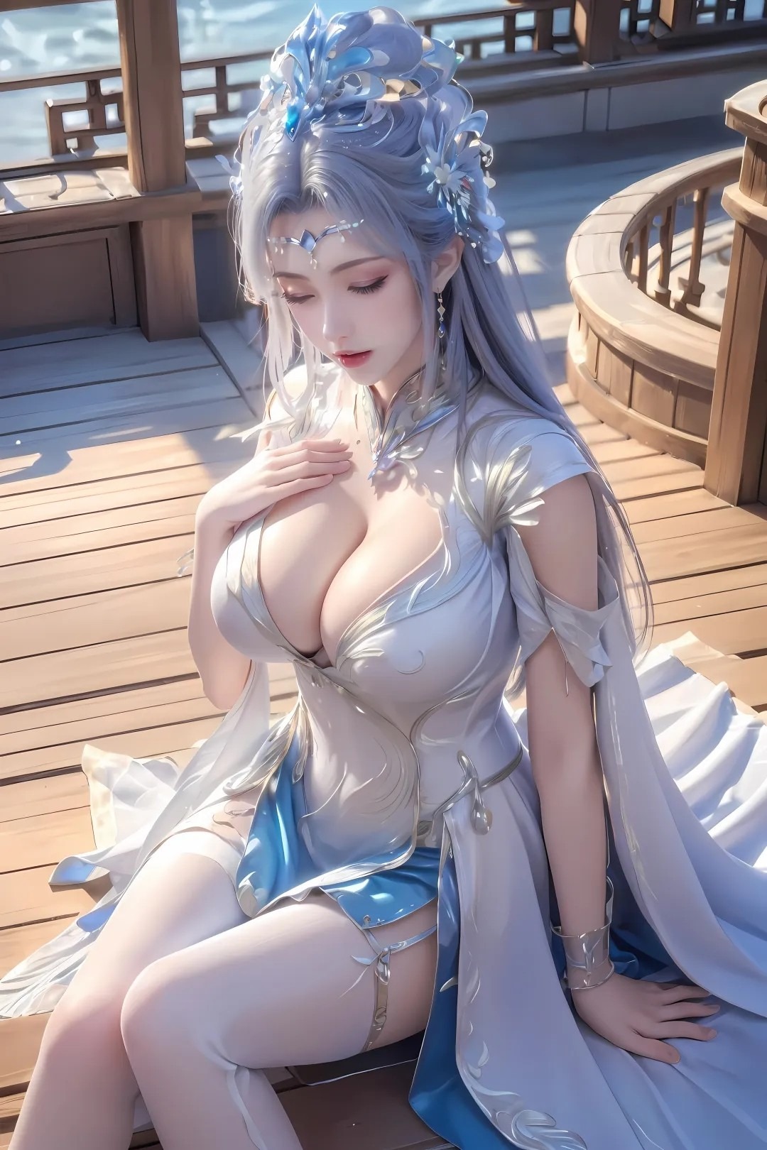 宁雨蝶高清图片 百炼成神角色壁纸 手机壁纸