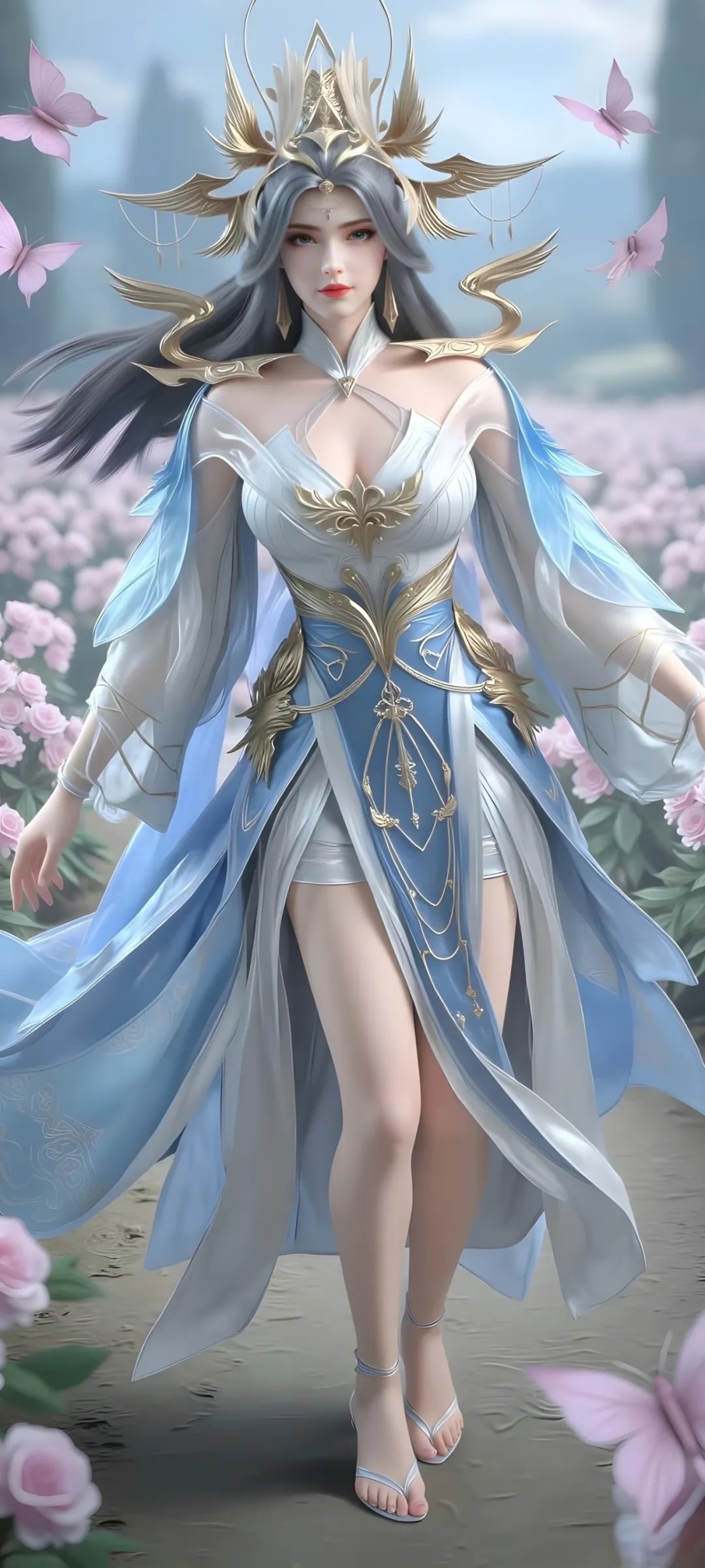 宁雨蝶高清图片 百炼成神角色壁纸 手机壁纸