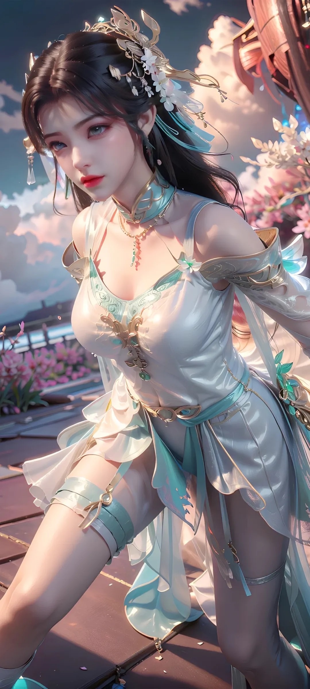 溪幼琴高清图片 百炼成神角色壁纸 手机壁纸