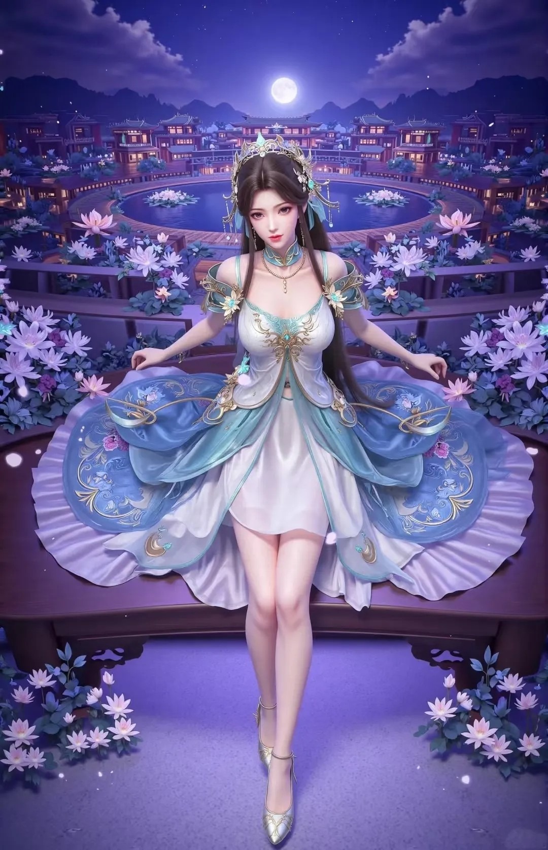 溪幼琴高清图片 百炼成神角色壁纸 手机壁纸