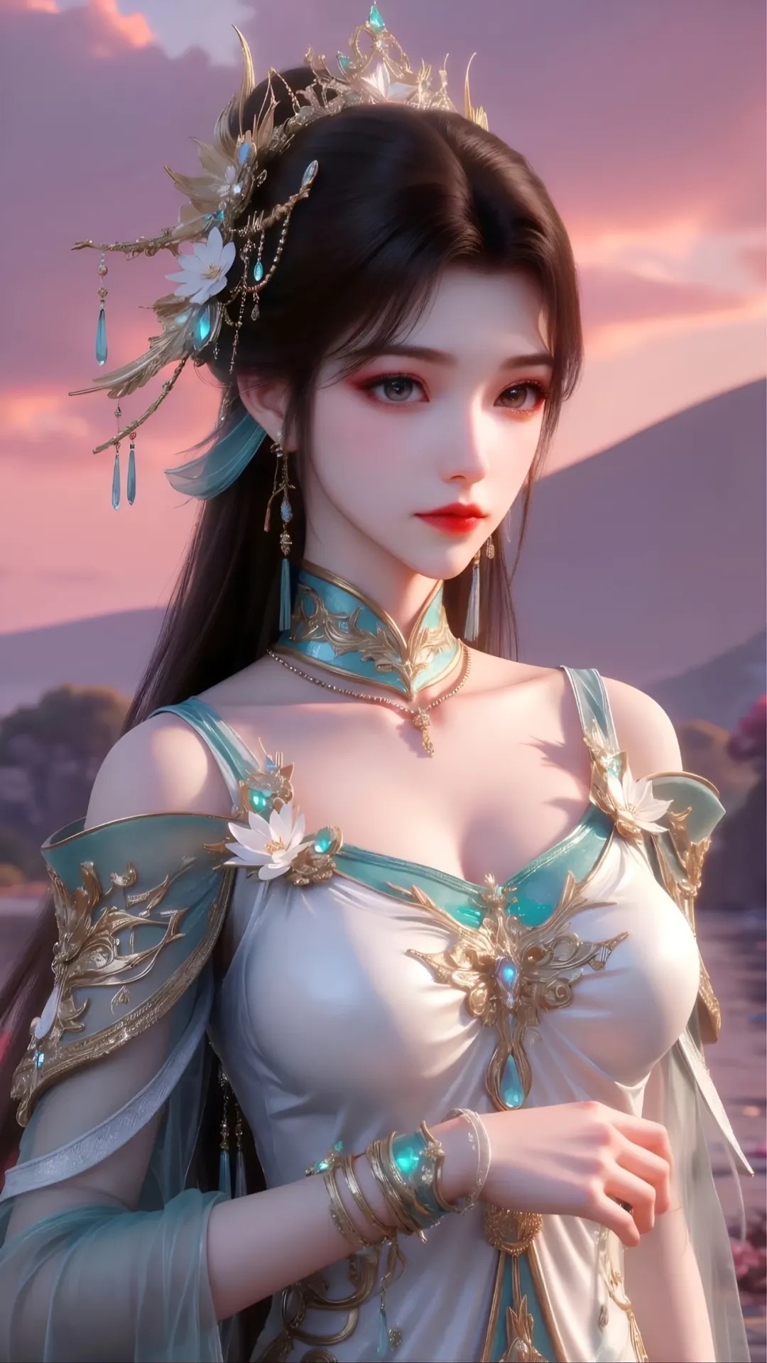 溪幼琴高清图片 百炼成神角色壁纸 手机壁纸