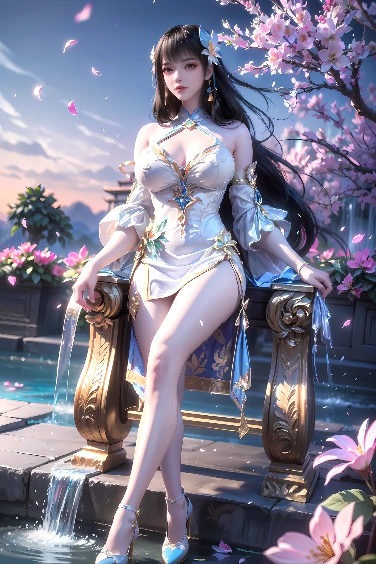 白月蓉高清图片 百炼成神角色壁纸 手机壁纸