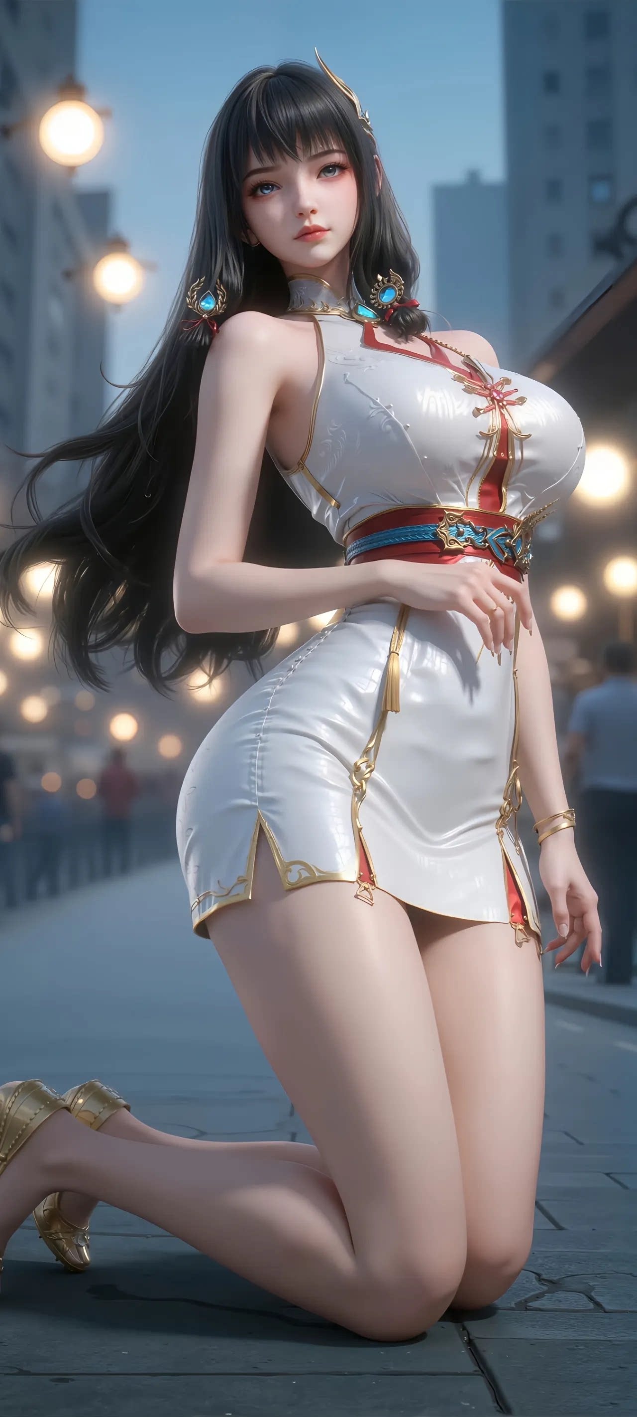 白月蓉高清图片 百炼成神角色壁纸 手机壁纸