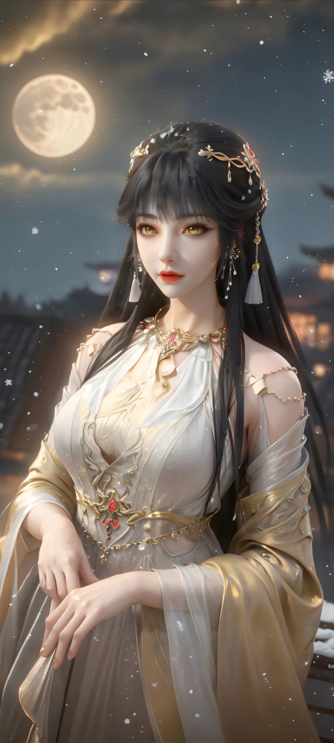 白月蓉高清图片 百炼成神角色壁纸 手机壁纸