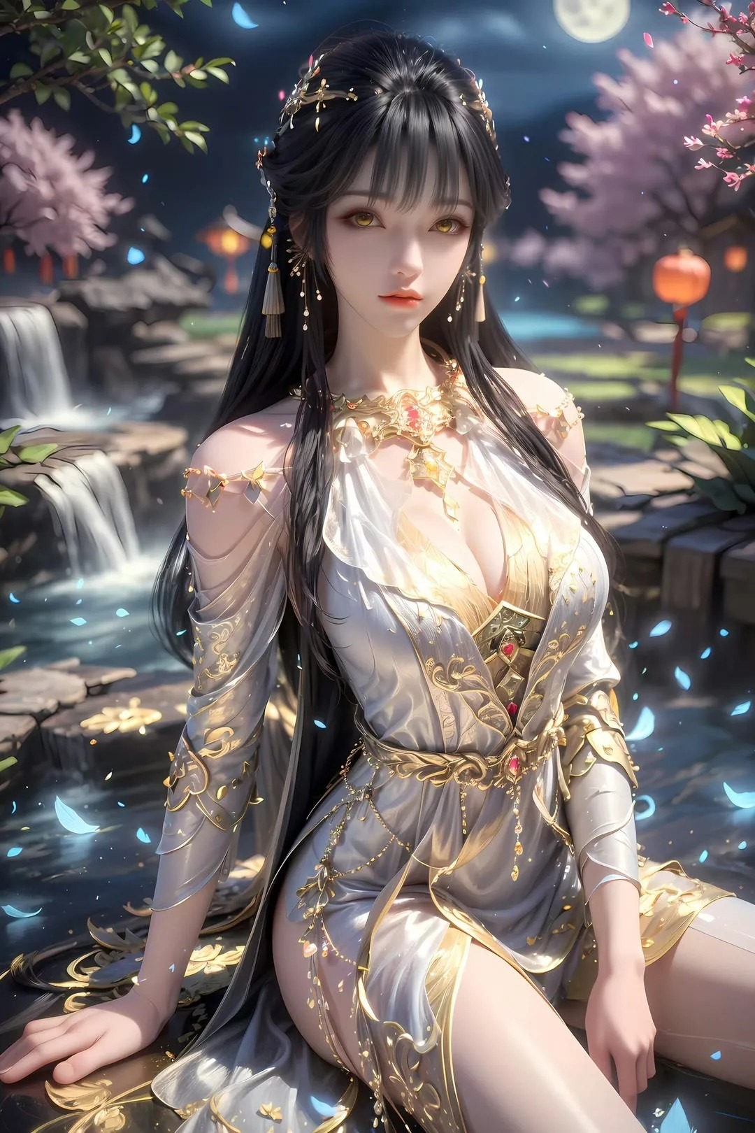 白月蓉高清图片 百炼成神角色壁纸 手机壁纸