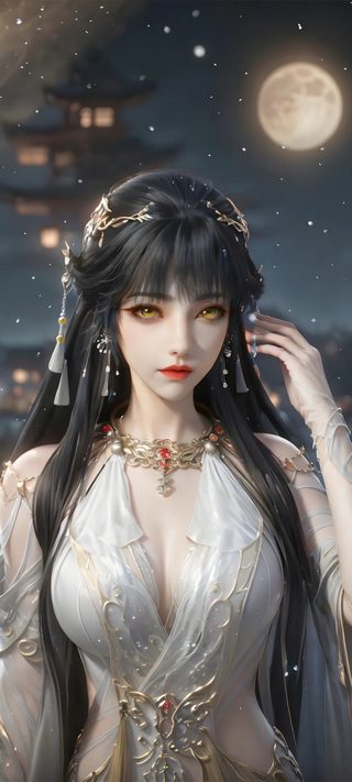 白月蓉高清图片_百炼成神角色壁纸_手机壁纸4K无水印下载