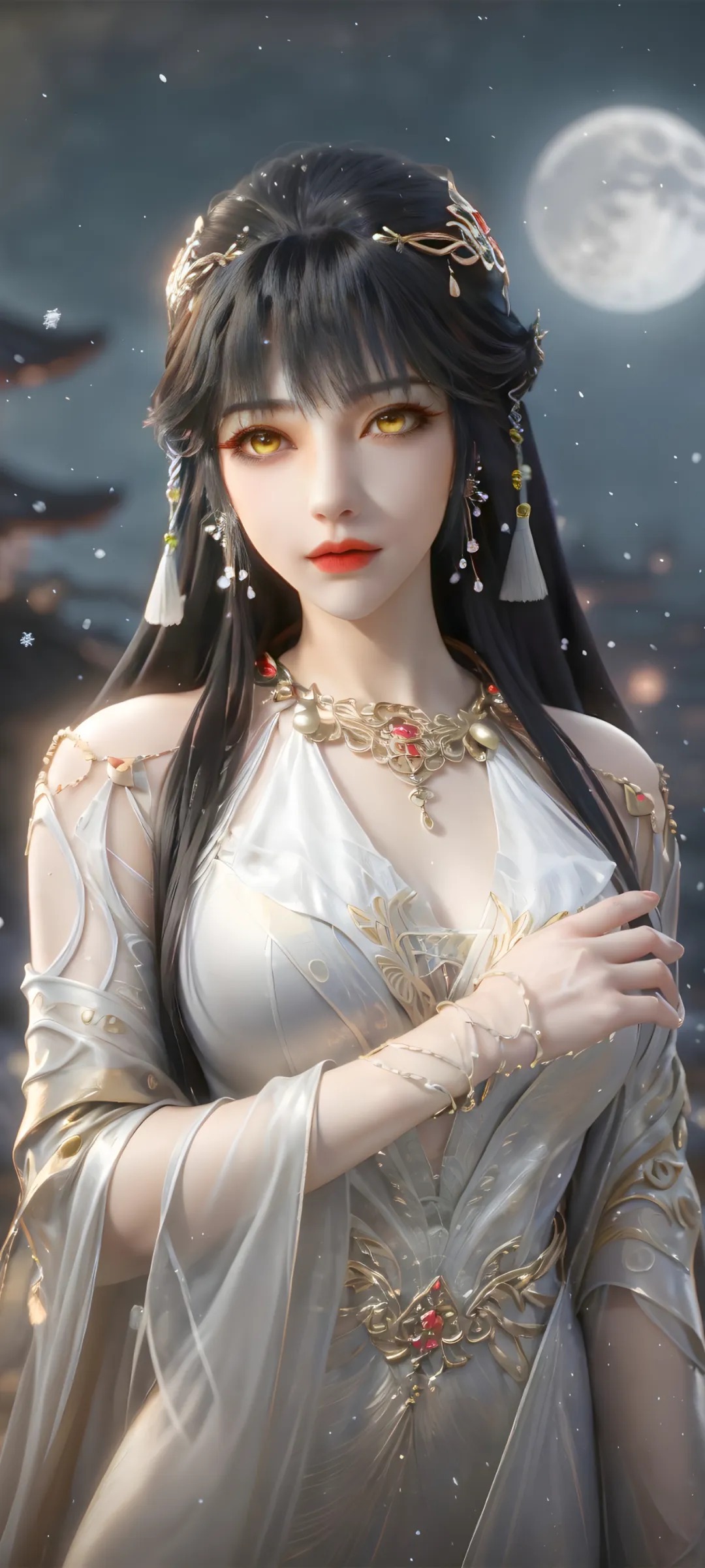 白月蓉高清图片 百炼成神角色壁纸 手机壁纸