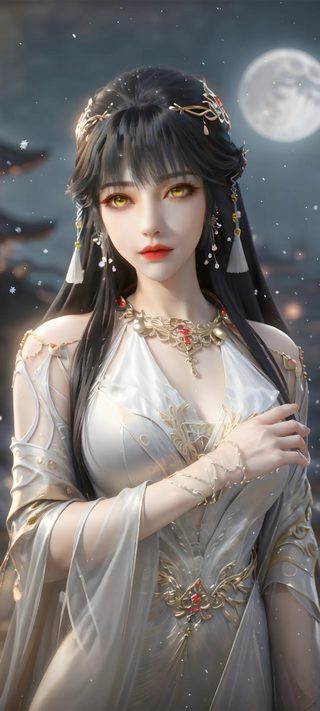 白月蓉高清图片_百炼成神角色壁纸_手机壁纸4K无水印下载