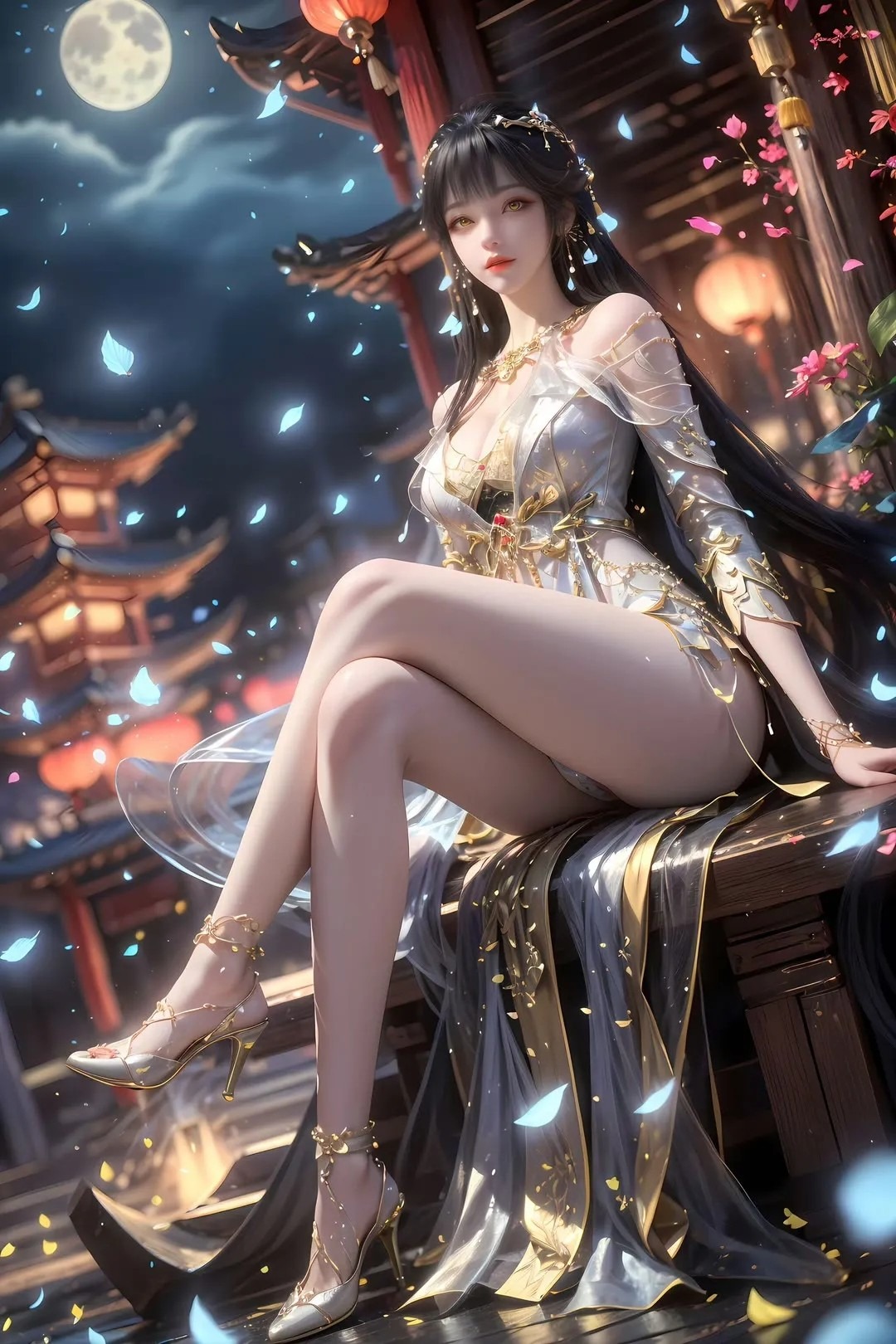 白月蓉高清图片 百炼成神角色壁纸 手机壁纸