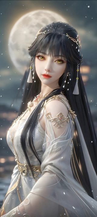 白月蓉高清图片_百炼成神角色壁纸_手机壁纸4K无水印下载