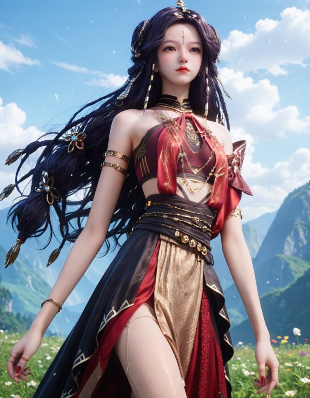 冷筱高清图片 神印王座角色壁纸 手机壁纸