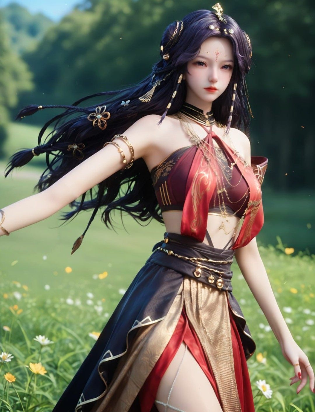 冷筱高清图片 神印王座角色壁纸 手机壁纸