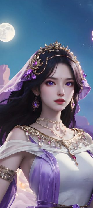 月夜高清图片_神印王座角色壁纸_手机壁纸4K无水印下载