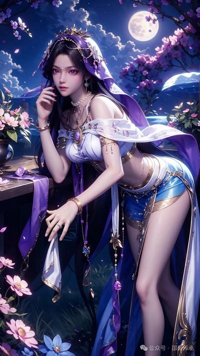 月夜高清图片_神印王座角色壁纸_手机壁纸4K无水印下载