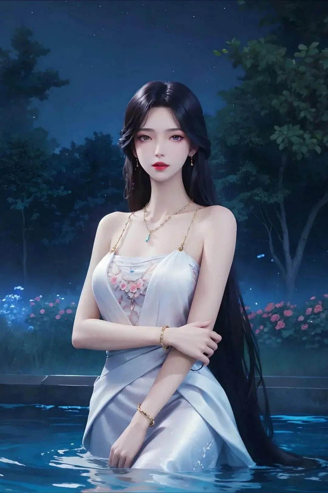 月夜高清图片 神印王座角色壁纸 手机壁纸