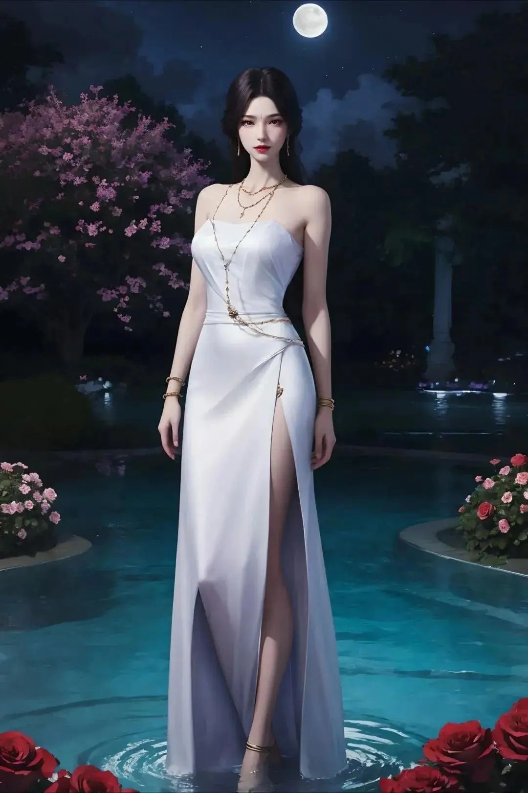 月夜高清图片 神印王座角色壁纸 手机壁纸