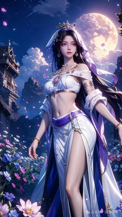 月夜高清图片_神印王座角色壁纸_手机壁纸4K无水印下载